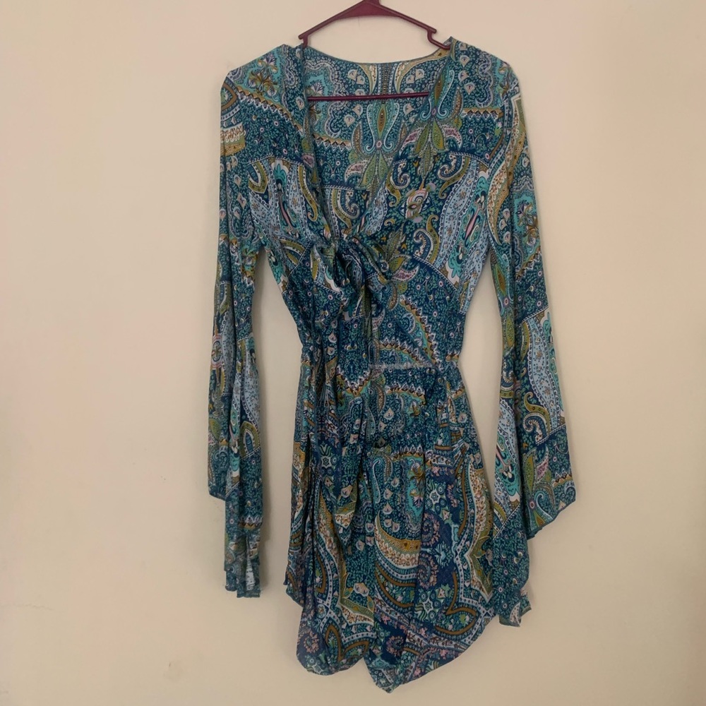 Paisley romper